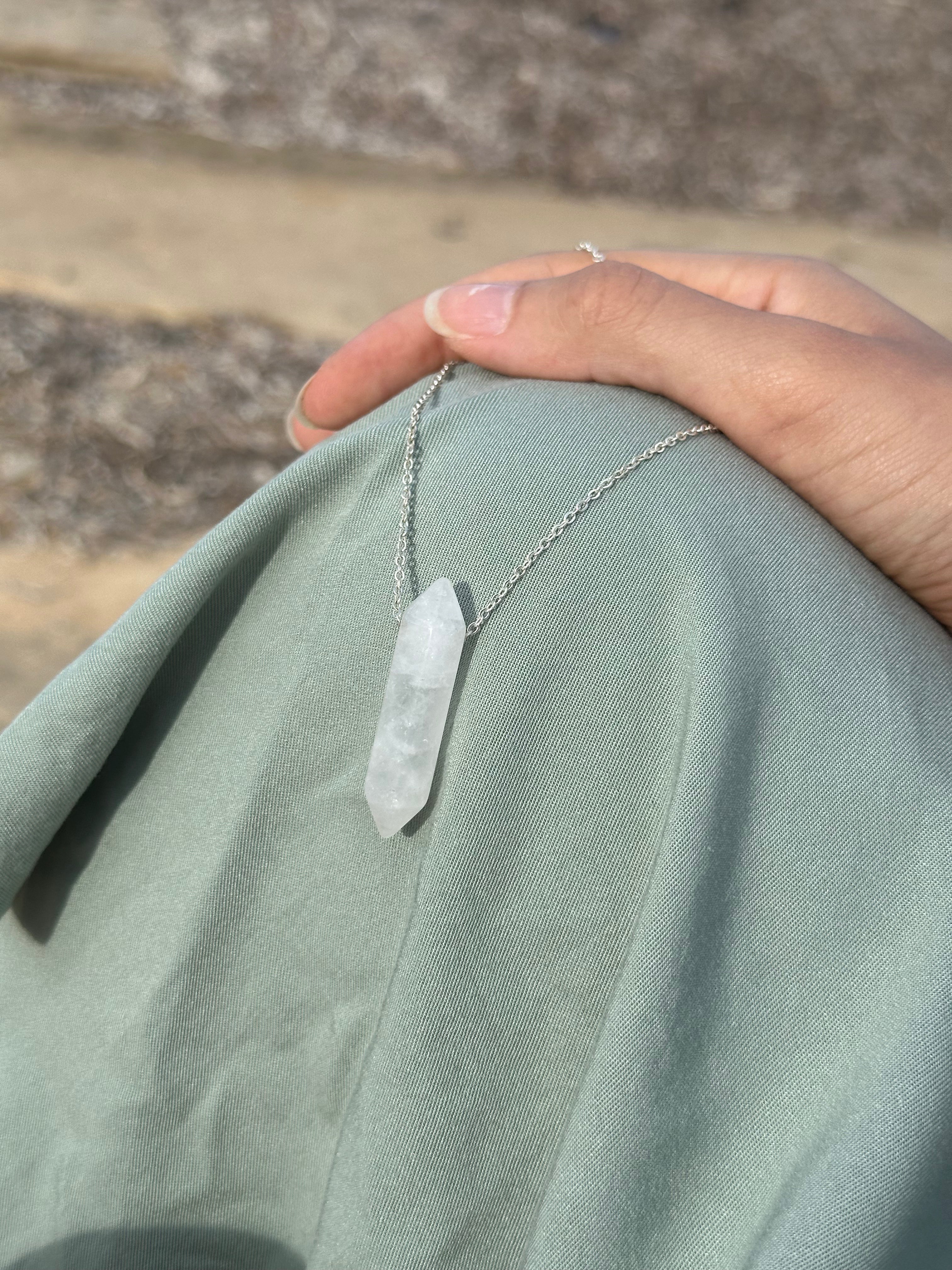 Clear Quartz Necklace