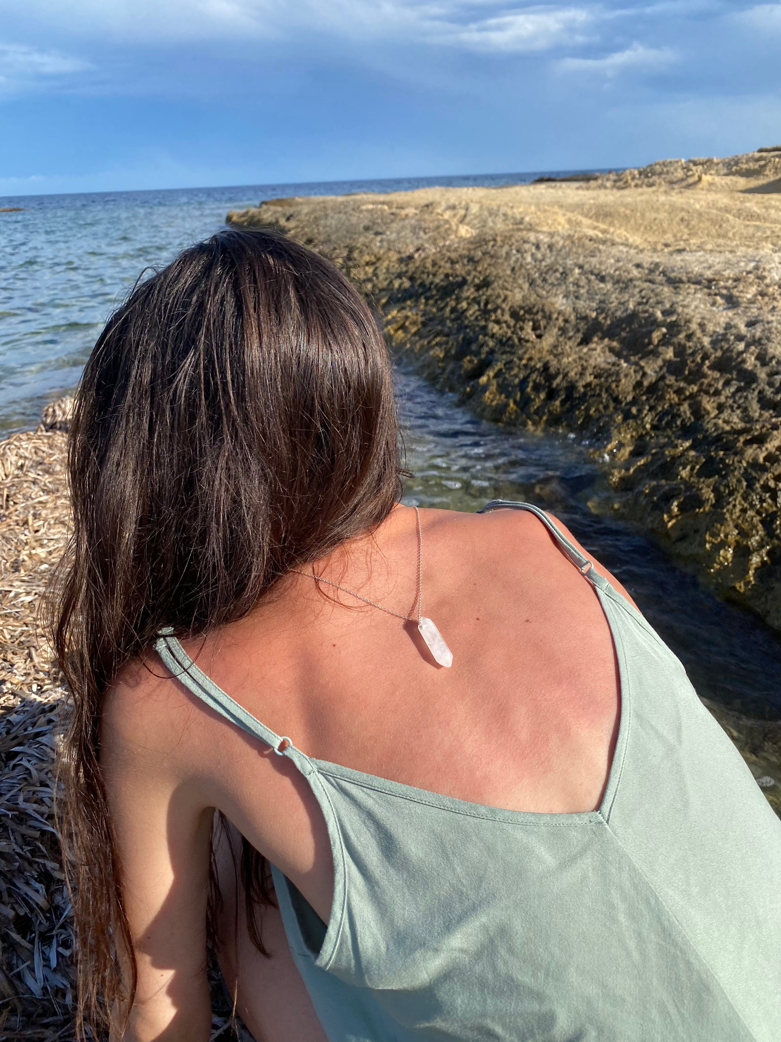 Clear Quartz Necklace