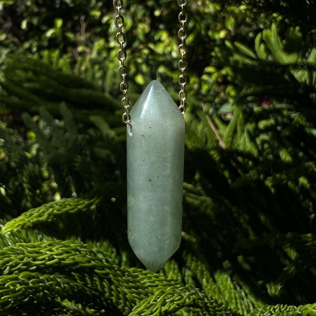 Green Aventurine Quartz Necklace
