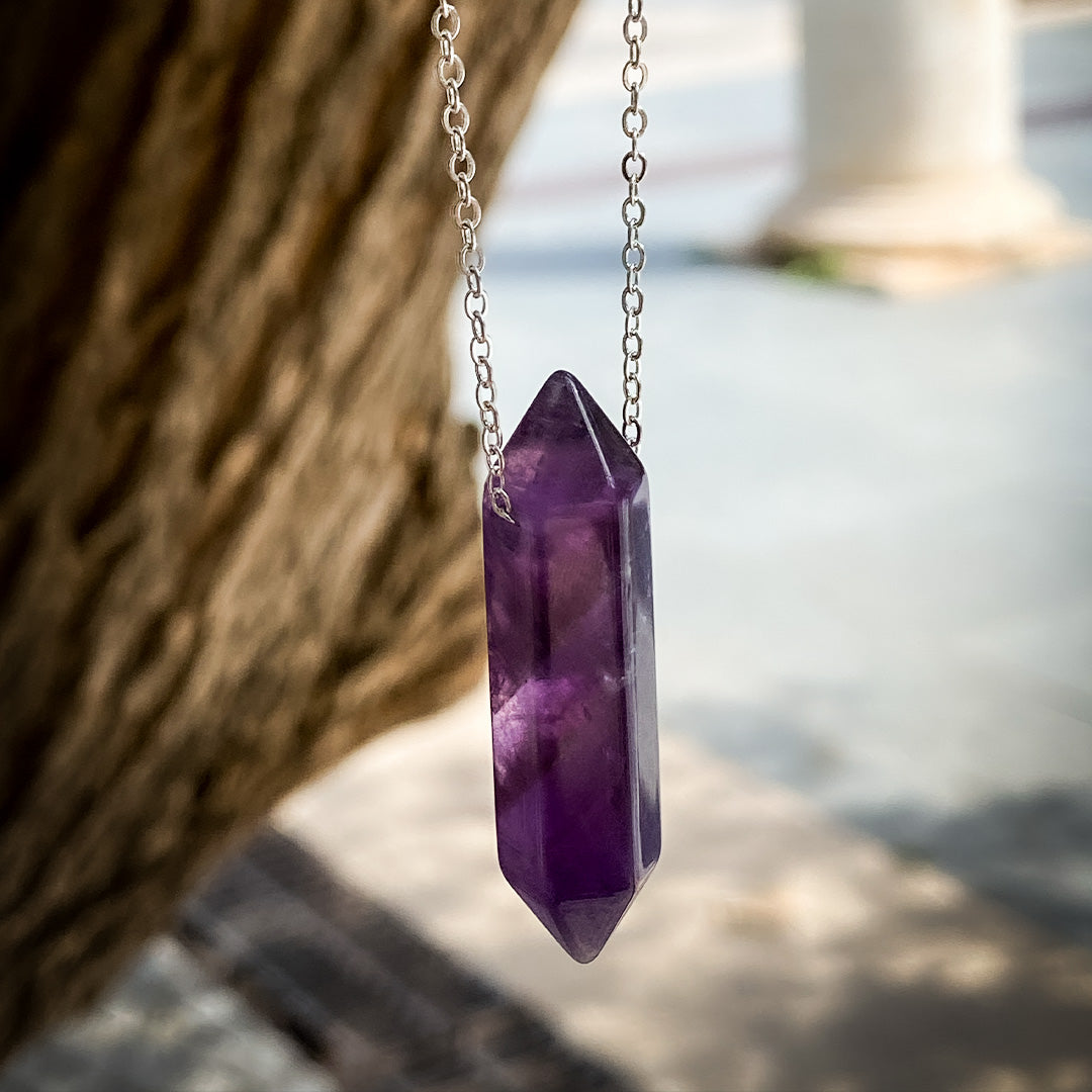 Amethyst Quartz Necklace