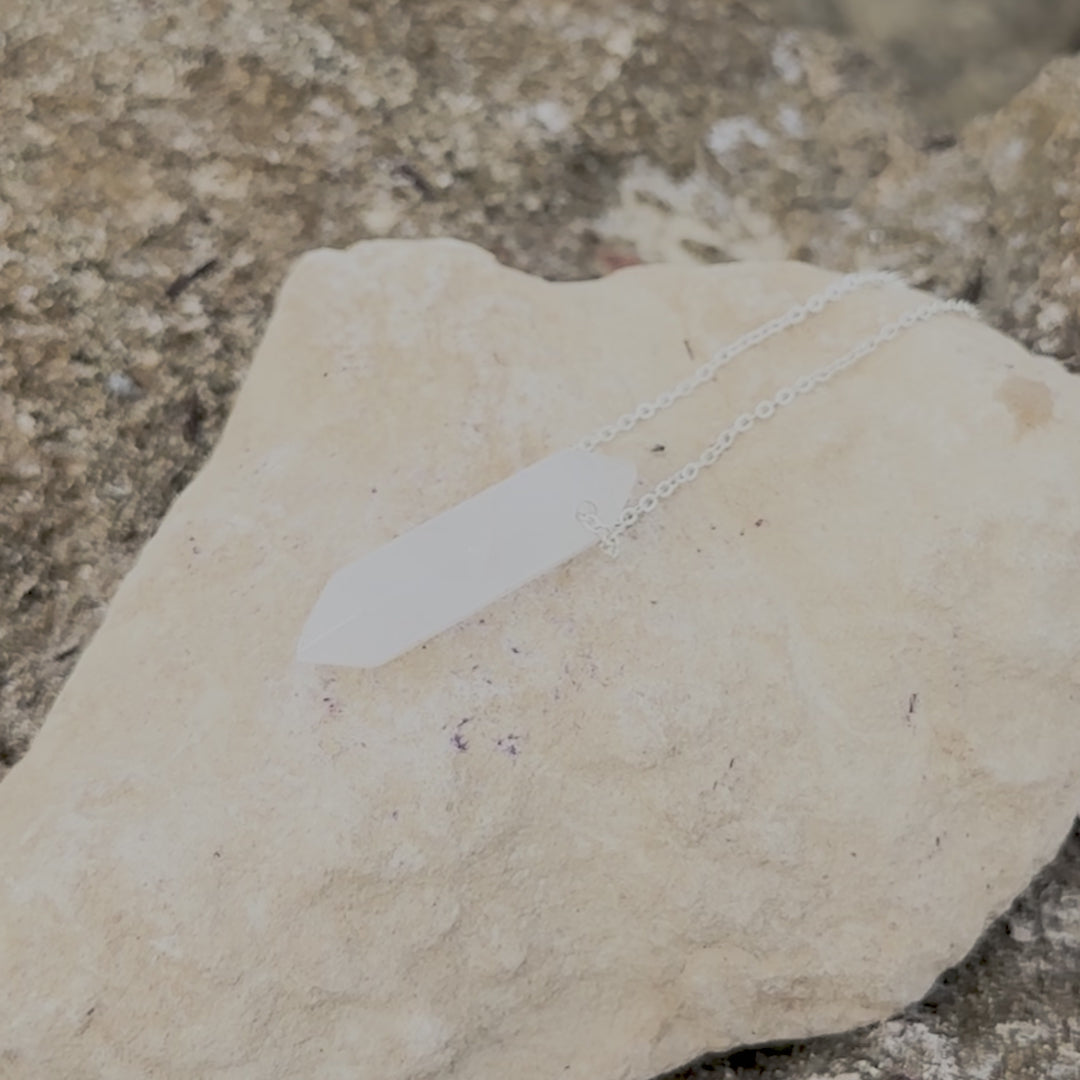 Clear Quartz Necklace